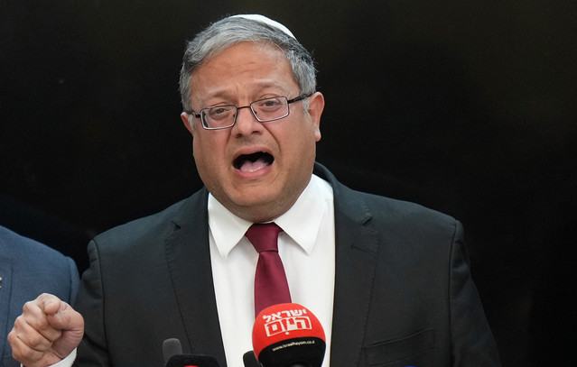 Ο Μπεν Γκβιρ ζητά να εκκενωθεί η Γάζα: Αντί να σκάβουν τούνελ, ας ετοιμάσουν βαλίτσες