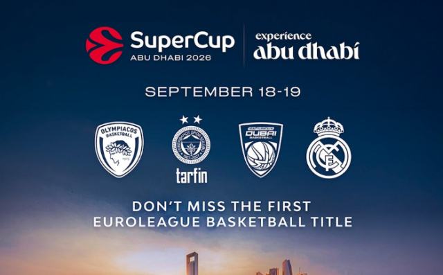 Η ανακοίνωση της Euroleague για το Super Cup: «Η διοργάνωση θα γίνει κανονικά στο Άμπου Ντάμπι, 18-19 Σεπτεμβρίου»