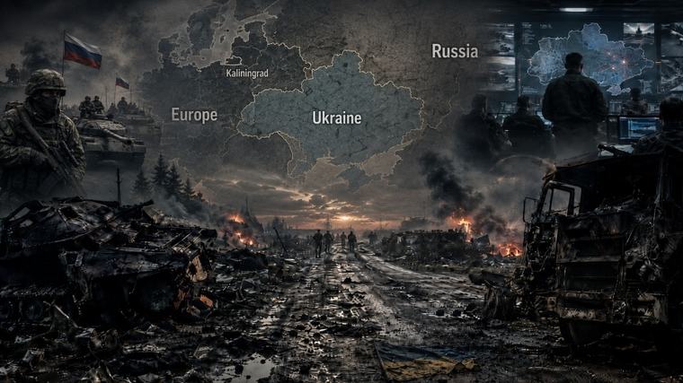 Donetsk frontline: 'Road of death' heavy losses amid fears over Kaliningrad escalation