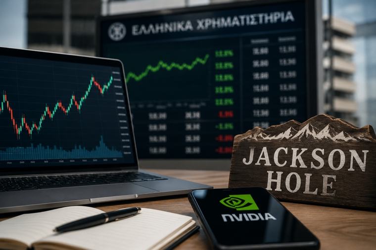 Παρά το φιάσκο των ΗΠΑ στη Μέση Ανατολή, ανοδικά το ΧΑ +0,98% στις 2.657 μον. – Στο επίκεντρο Nvidia και Jackson Hole
