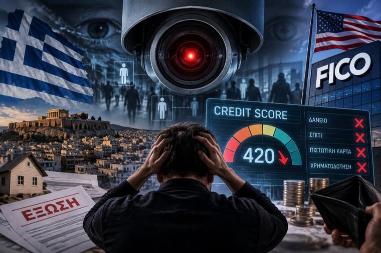 Ο Μεγάλος Αδελφός είναι εδώ... Χωρίς σπίτι και χρήματα αφήνει τους Έλληνες το credit score