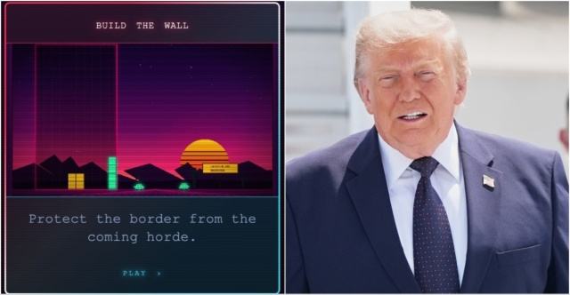 Η εταιρεία του Tetris «αδειάζει» τον Λευκό Οίκο για το παιχνίδι «Χτίσε το Τείχος»