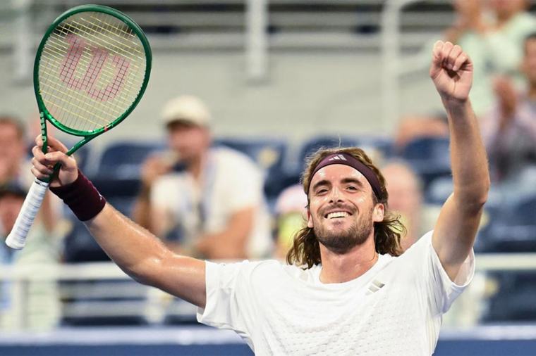 US Open: Ιστορική πρόκριση για τον Τσιτσιπά στον 4ο γύρο μετά την ανατροπή επί του Λεχέτσκα